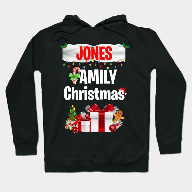 Jones Family Xmas Gift, Jones Family Christmas 2020 Hoodie by KultureinDeezign